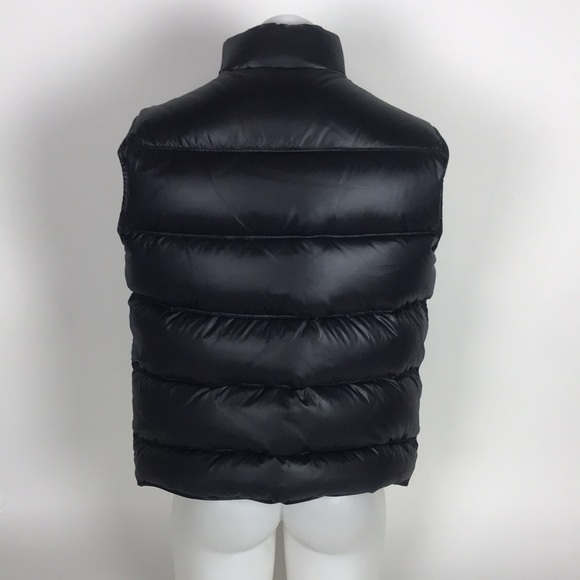 CLUB MONACO LINCOLIN VEST MANTEUX BLACK/NOIR MENS SIZE L - Picture 3 of 12